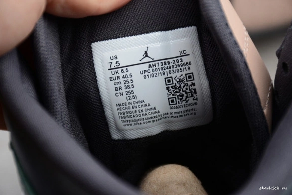 Pink 1 High Green AH7389-203 Air WMNS Jordan AH7389-203 Premium 0504